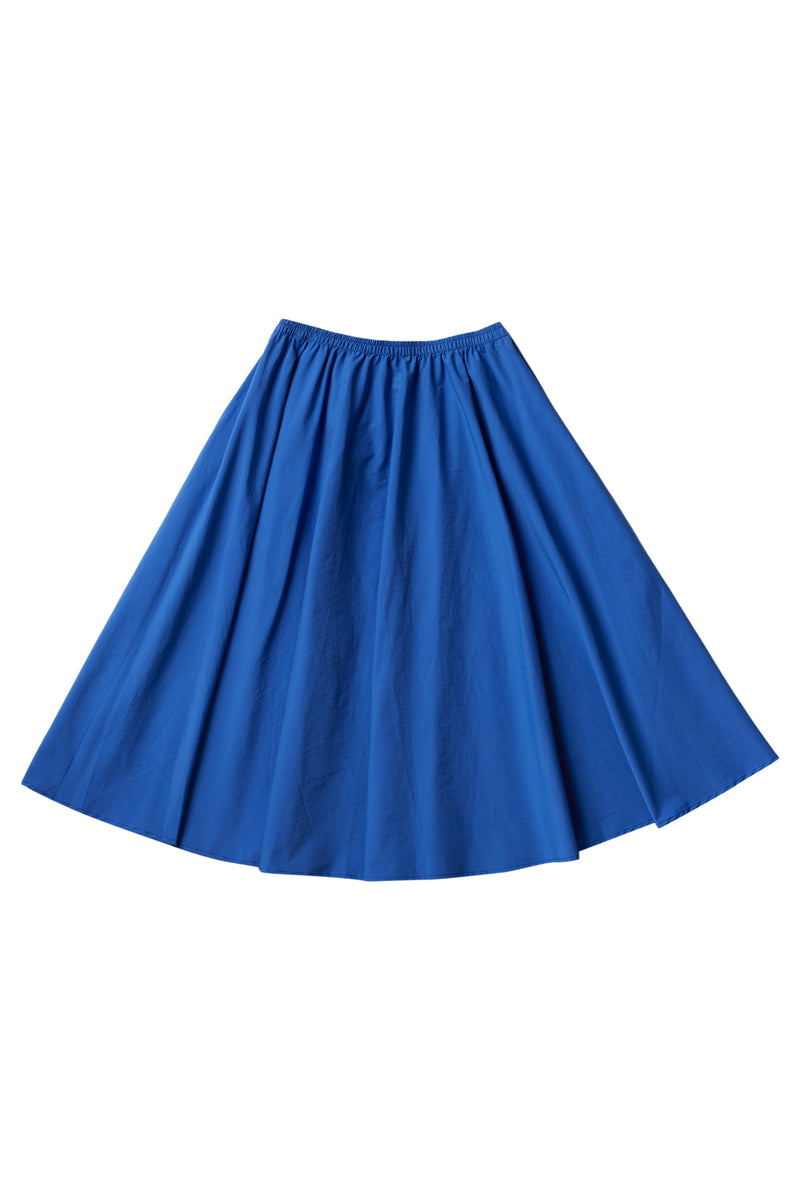 Circle Skirt in Vivid Blue #2150VB FINAL SALE – Zaikamoya
