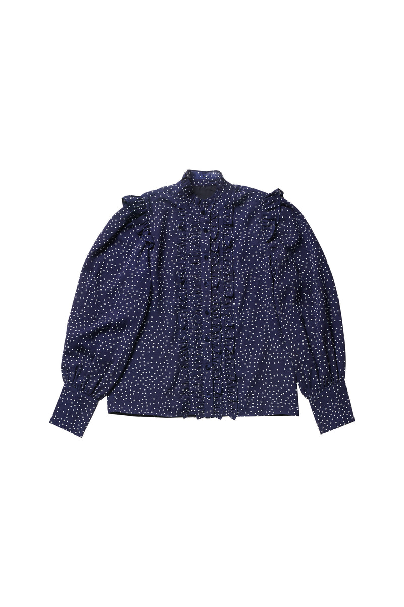 美品✨Bluelea Dot tweed blouse ブルレア ドットツイード 美品✨Bluelea Dot tweed blouse ブルレア ドットツイード