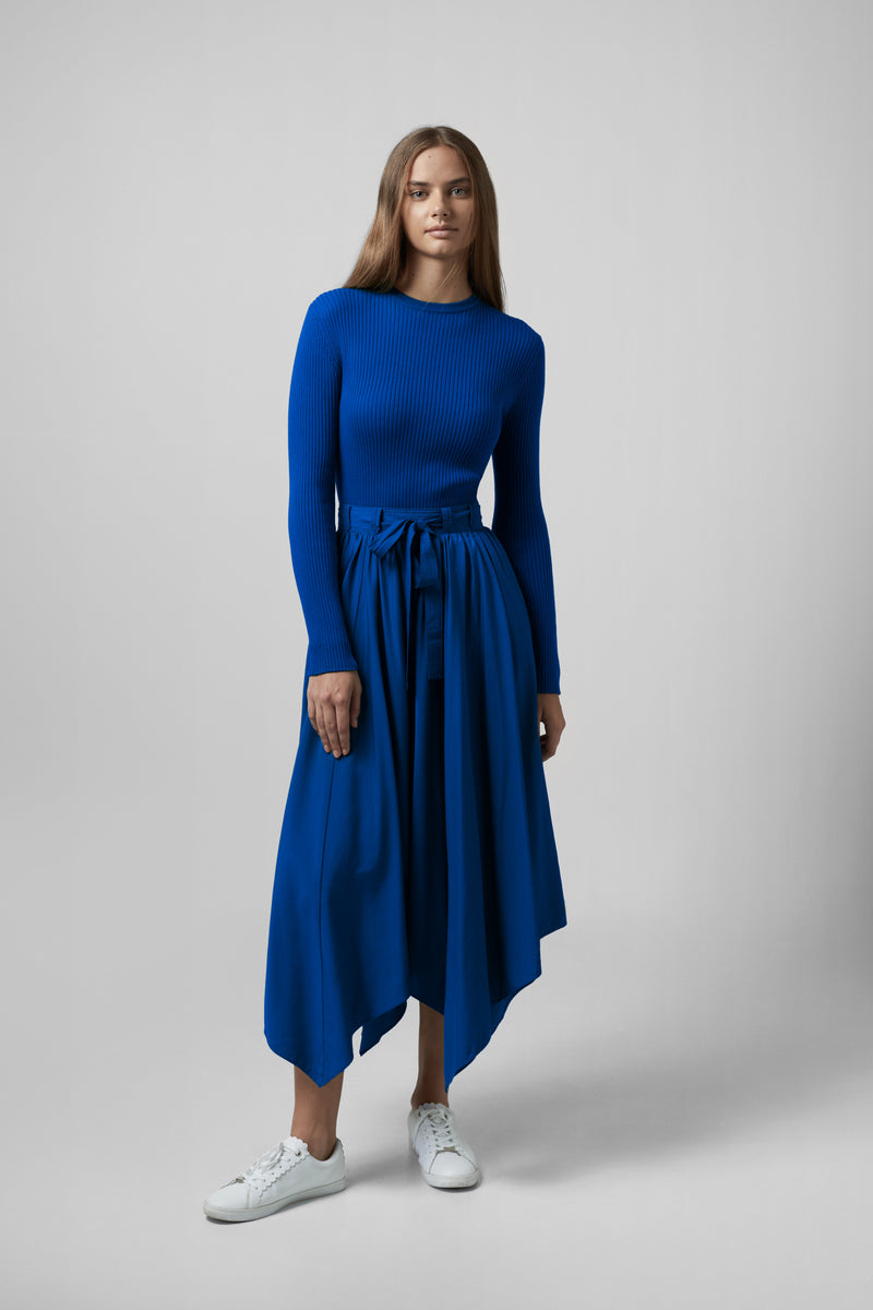 Maya Skirt in Blue #8239J FINAL SALE – Zaikamoya