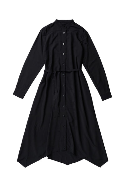 Kerchief Dress in Black #8301AF