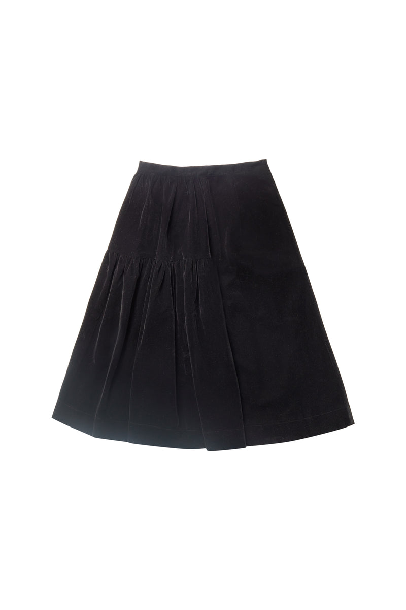 Black velvet skirt 5x7 sale