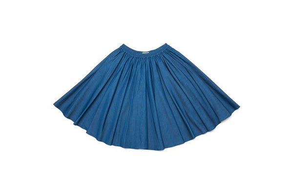 Denim Circle Skirt #2150 FINAL SALE
