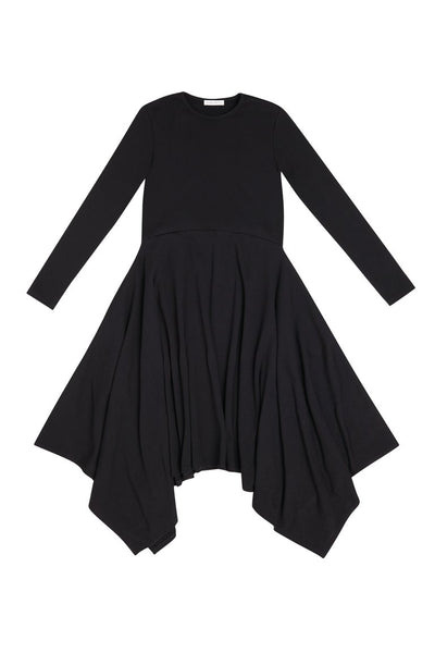 Black Kerchief Dress #2136 FINAL SALE