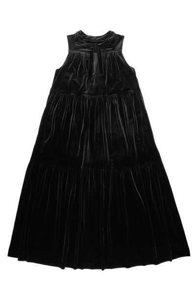 Carol Jumper Black Velour #1631BLK