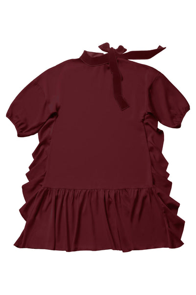 Party Dress in Burgundy #3202B