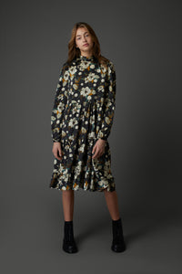 Emily Dress in Flower Print #6106