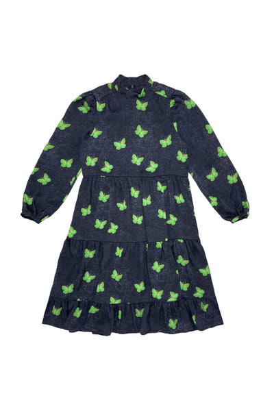 Emily Dress Green Butterfly #6106GBB