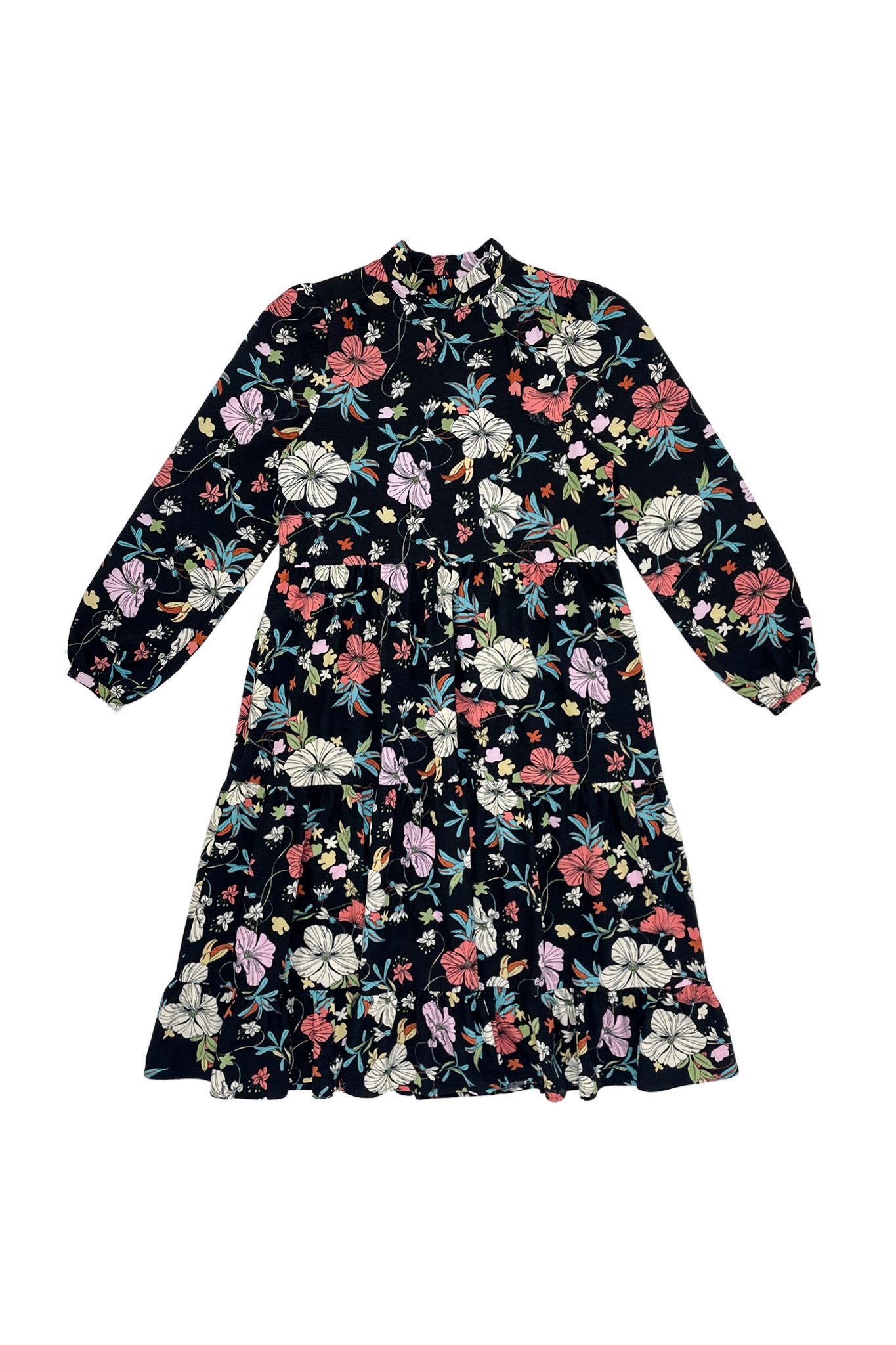 Emily Dress Multicolor #6106KKB FINAL SALE – Zaikamoya