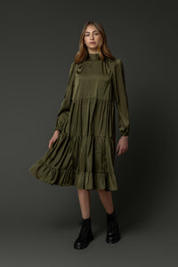 Emily Dress in Olive #6106OLV