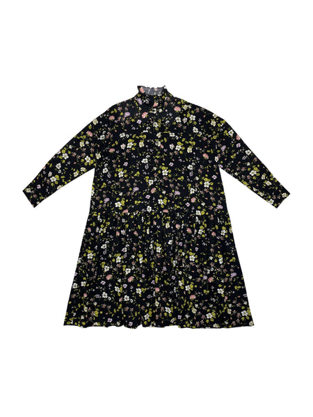 Gloria Dress Multicolor Flowers #8618FF