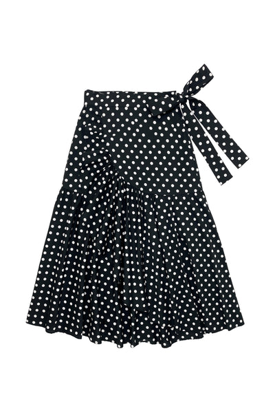 Lillian Skirt Polka-Dots #7912BWPD FINAL SALE