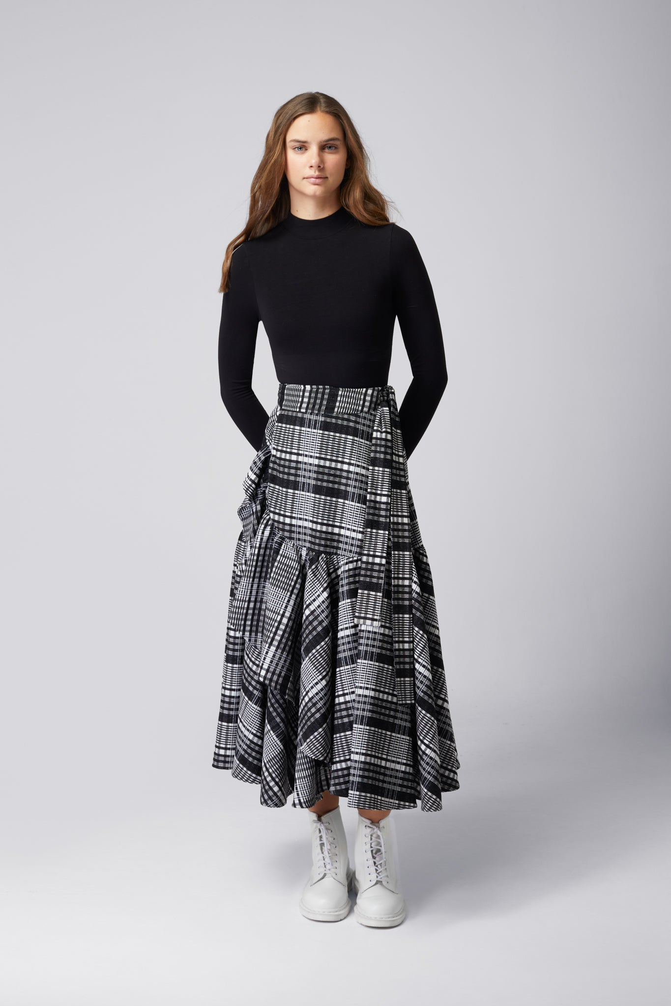 Lillian Skirt in Plaid #7912PD