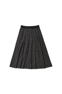 Mila Skirt in Heart Print #7914H FINAL SALE