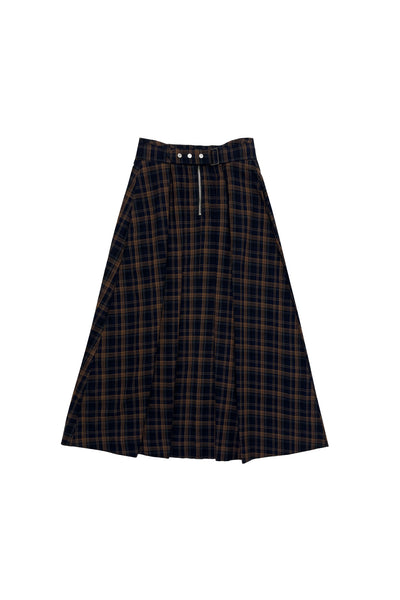 Olga Skirt in Plaid #7981PLD