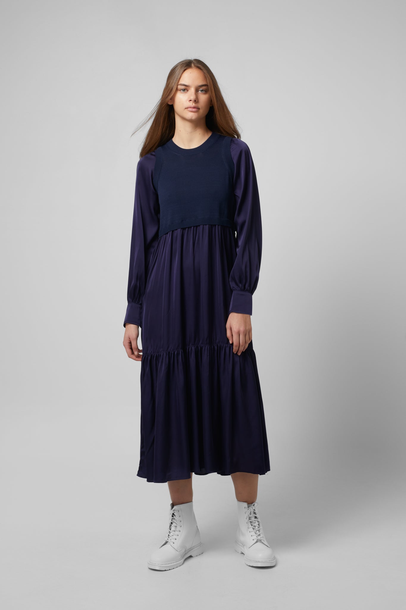 Audrey Dress in Midnight #8116