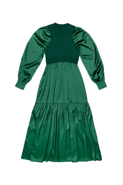 Audrey Dress in Green #8116GR