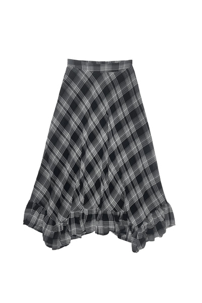 Celine Skirt in Plaid #8227C