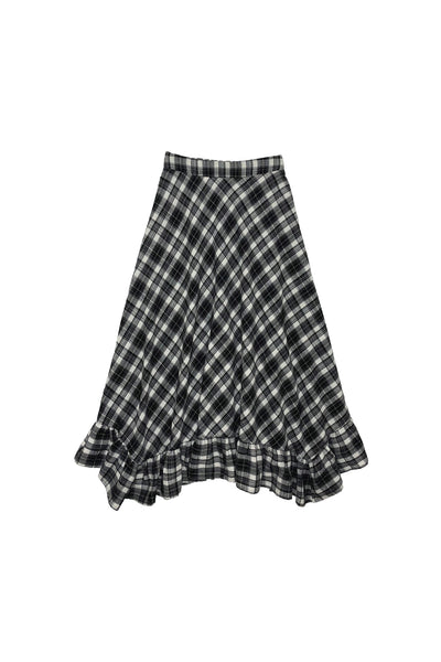 Celine Skirt in Plaid #8227PLD