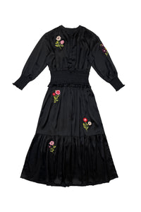 Amber Dress in Flower Embroidery #8231SSEM