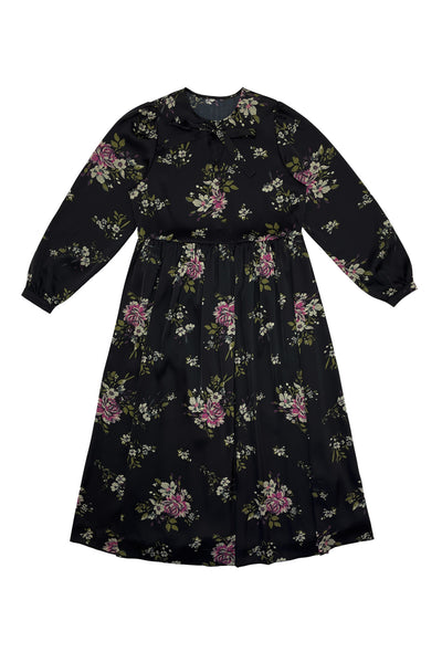 Bridget Dress Purple Flowers #8235BKF