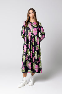 Bridget Dress in Big Flower #8235PR