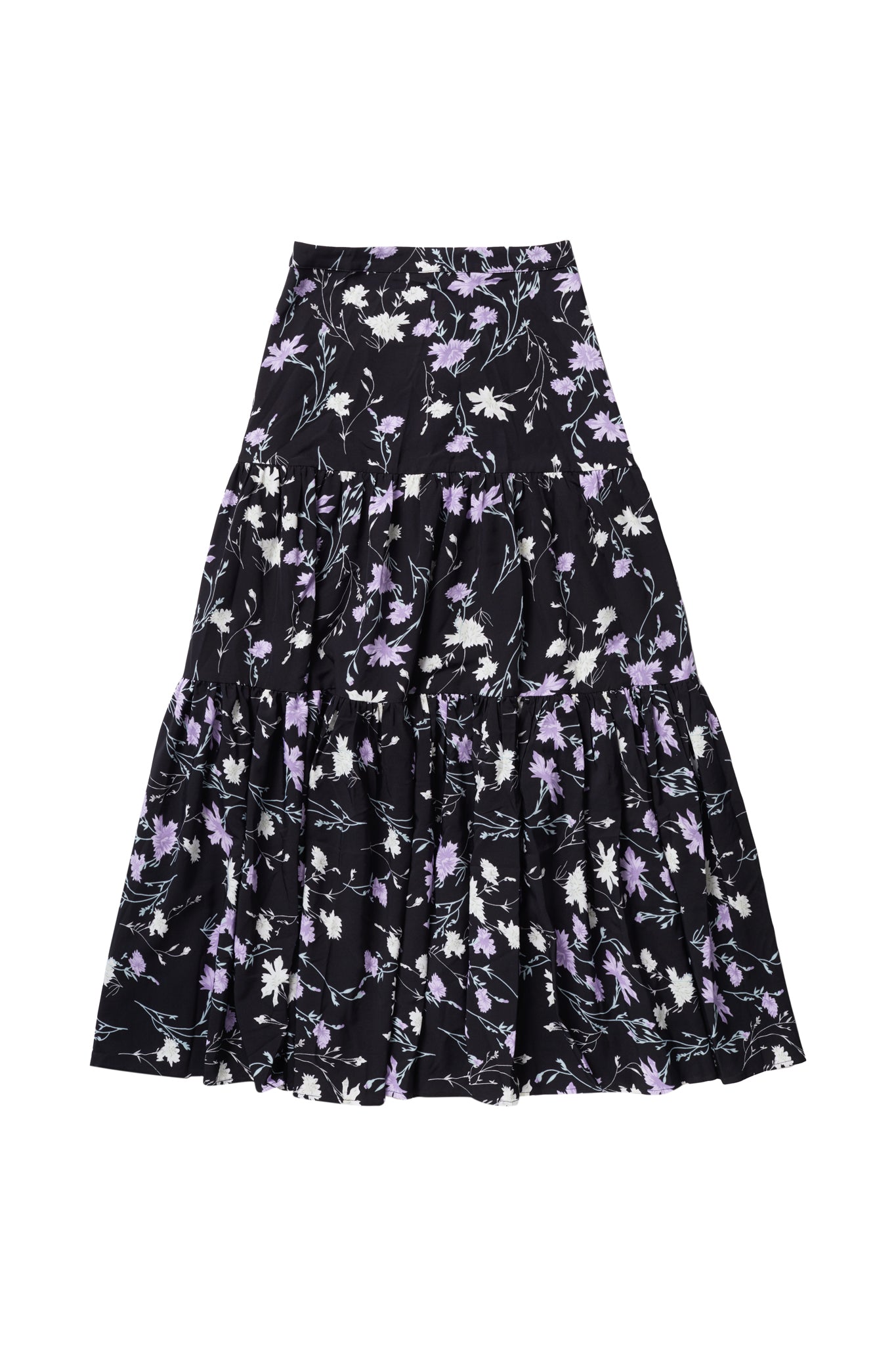 Frida Skirt in Purple Flower #8284GP