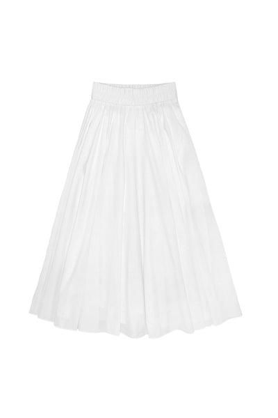 Melanie Skirt in White #8316WHEOE FINAL SALE