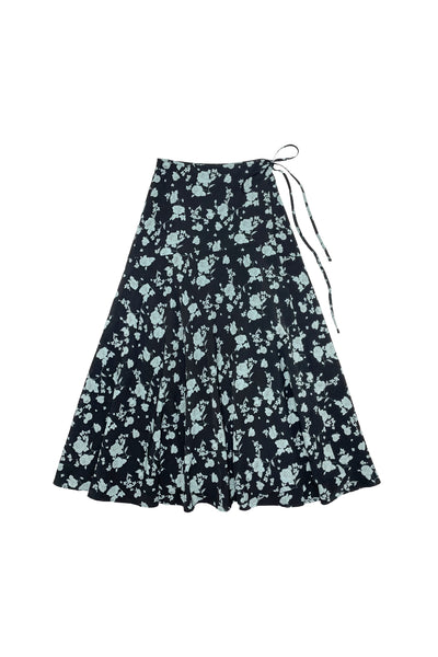 Fernanda Skirt in Moss Flowers #8320MF