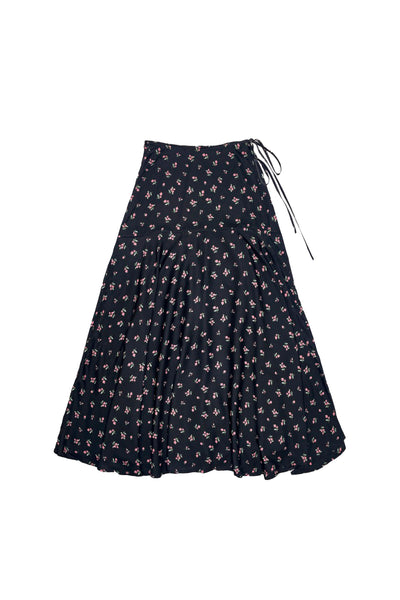 Fernanda Skirt in Pink Flowers #8320UPDVPA