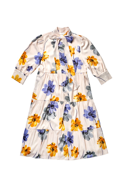 Riley Dress in Flower Print #8321BF