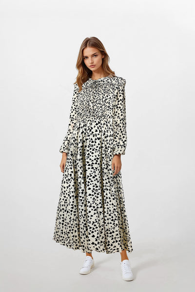 Petra Dress Hearts #8403BWH