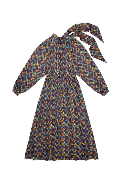 Michelle Dress Graphic Print #8408HM