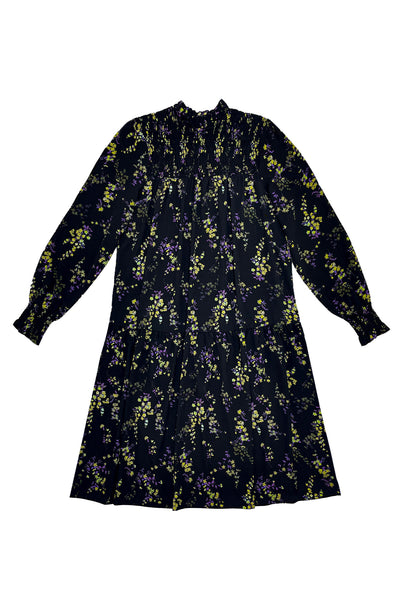 Sandra Dress Purple Flowers #8409FKZ