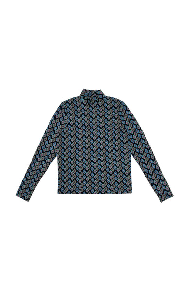 Jersey Top with Colored Shapes #8455CLRFL