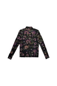 Jersey Top Paisley #8455FKW