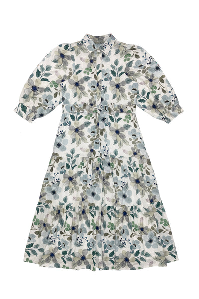 Scarlett Dress Flower Print #8511BFP