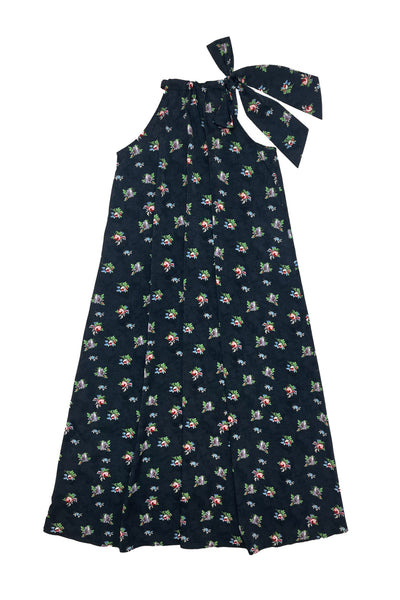 Floral-patterned jumper on a white background