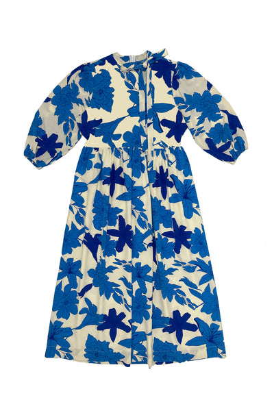 Maggie Dress in Blue Flowers #8523BF