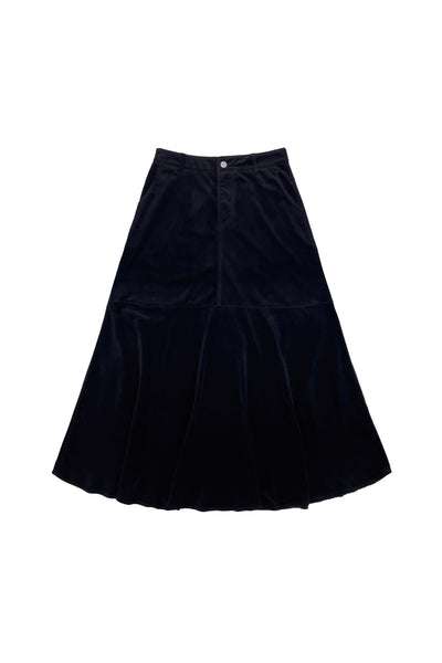 Maxine Skirt Black Corduroy #8542CRP