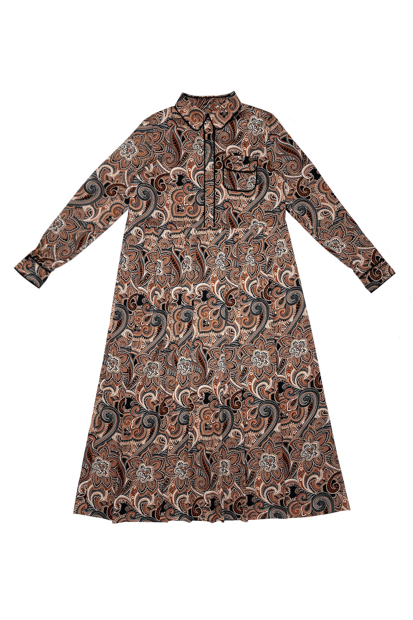 Carmen Dress in Paisley #8612BB