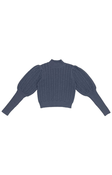 Sydney Sweater Dusty Blue #8629ZK