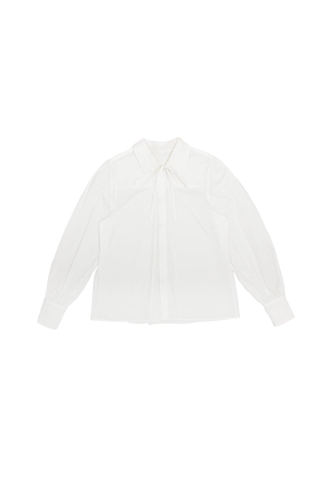 Alex Blouse in White Cotton #8679