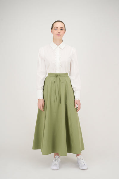 Teresa Skirt in Green #8718GR