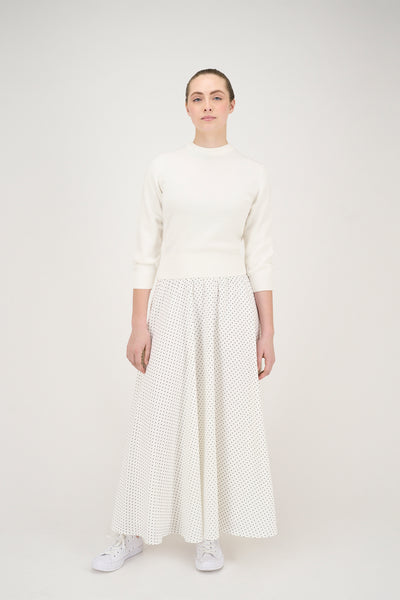 Oksana Skirt in Dots #8731DTS