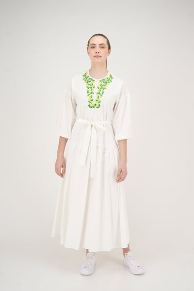 Lemon Embroidery Dress #8739LE