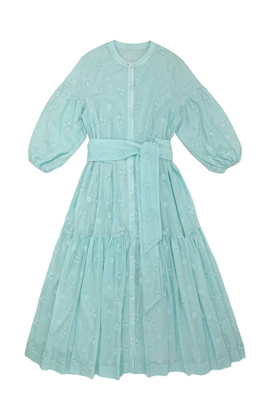 Betty Dress in Turquoise #8741B FINAL SALE