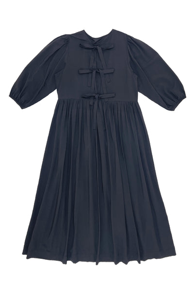 Bridget Dress with Bows Black #8764BLK