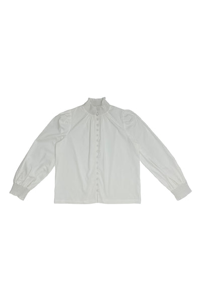 Sybil Blouse White #8891CT