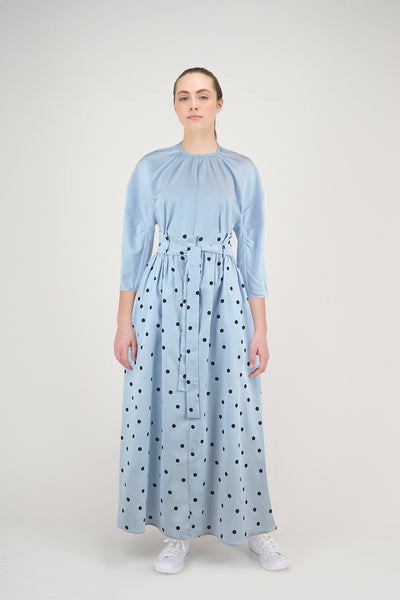 Polina Blouse in Blue #8907BL