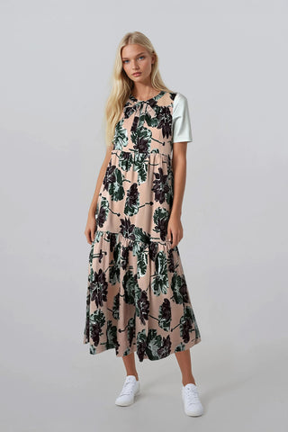 Carol Jumper in Big Flower Print #1631FLR FINAL SALE